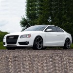 Μάσκα Για Audi A5 8T 07-11 RS5 Look Κυψελωτή Μαύρο Ματ 1 Τεμάχιο