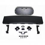 Μάσκα Για Audi A4 B9 16-19 RS4 Look Κυψελωτή Γυαλιστερό Μαύρο 1 Τεμάχιο Made In Taiwan