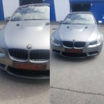 Καρδιές Μάσκας Για Bmw 3 E92 /E93 06-11 M4 Look Με Διπλή Γρίλια Μαύρο Γυαλιστερό 2 Τεμάχια