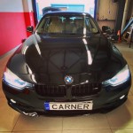 Καρδιές Μάσκας Για Bmw 3 F30 / F31 11-18 M4 Look Με Διπλή Γρίλια Μαύρο Γυαλιστερό Με 2 Τεμάχια