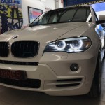 Καρδιές Μάσκας Για Bmw X5 E70 07-13 / X6 E71 08-14 M4 Look Με Διπλή Γρίλια Μαύρο Γυαλιστερό Με 6 Γρίλιες 2 Τεμάχια