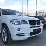 Καρδιές Μάσκας Για Bmw X5 E70 07-13 / X6 E71 08-14 M4 Look Με Διπλή Γρίλια Μαύρο Γυαλιστερό Με 6 Γρίλιες 2 Τεμάχια