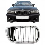 Καρδιά Μάσκας Δεξιά Για Bmw 3 E46 02-05 Sedan/Touring Χρώμιο 1 Τεμάχιο