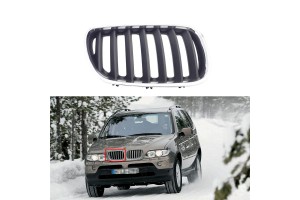 Καρδιά Μάσκας Δεξιά Για Bmw Χ5 E53 04-08 Χρώμιο / Μαύρο 1 Τεμάχιο