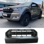 Μάσκα Για Ford Ranger T7 15-18 Με Led Μαύρο Ματ