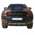 Μάσκα Για Ford Ranger T7 15-18 Με Led Μαύρο Ματ