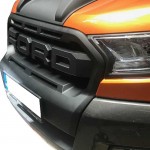 Μάσκα Για Ford Ranger T7 15-18 Με Led Μαύρο Ματ