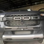 Μάσκα Για Ford Ranger T9 2022+ Xlt / Sport / Wild Trak Raptor Type Μαύρο Ματ