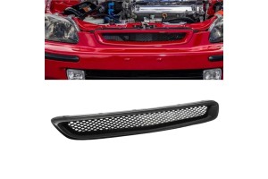 Μάσκα Για Honda Civic 96-99 Sport Look Χωρίς Σήμα Μαύρη Γυαλιστερή 1 Τεμάχιο