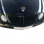 Μάσκα Για Mercedes-Benz E-Class W211 06-09 Amg / Avantgarde Look Γυαλιστερό Μαύρο 1 Τεμάχιο