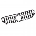Μάσκα Για Mercedes-Benz A-Class W176 15-18 Gt Amg Panamericana Look Μαύρο/Χρώμιο 1 Τεμάχιο