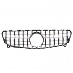 Μάσκα Για Mercedes-Benz A-Class W176 15-18 Gt Amg Panamericana Look Μαύρο/Χρώμιο 1 Τεμάχιο