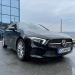 Μάσκα Για Mercedes-Benz A-Class W177 18+ Diamond Amg Look Μαύρο/Χρώμιο 1 Τεμάχιο