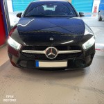 Μάσκα Για Mercedes-Benz A-Class W177 18+ Diamond Amg Look Μαύρο/Χρώμιο 1 Τεμάχιο