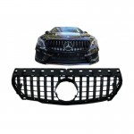 Μάσκα Για Mercedes-Benz CLA-Class C117 / W117 13-19 Gt Amg Panamericana Look Μαύρη Γυαλιστερή 1 Τεμάχιο