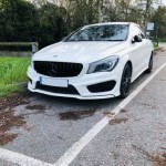 Μάσκα Για Mercedes-Benz CLA-Class C117 / W117 13-19 Gt Amg Panamericana Look Μαύρη Γυαλιστερή 1 Τεμάχιο