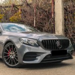 Μάσκα Για Mercedes-Benz E-Class W213 16-19 Gt Amg Panamericana Look Μαύρο Γυαλιστερό 1 Τεμάχιο