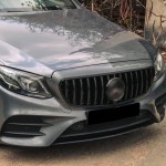 Μάσκα Για Mercedes-Benz E-Class W213 16-19 Gt Amg Panamericana Look Μαύρο Γυαλιστερό 1 Τεμάχιο
