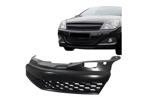 Μάσκα Για Opel Astra H 3D Gtc 04-07 Κυψελωτή Χωρίς Σήμα Μαύρη Ματ 1 Τεμάχιο