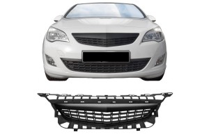 Μάσκα Για Opel Astra J 5D 09-12 Κυψελωτή Χωρίς Σήμα Μαύρη 1 Τεμάχιο