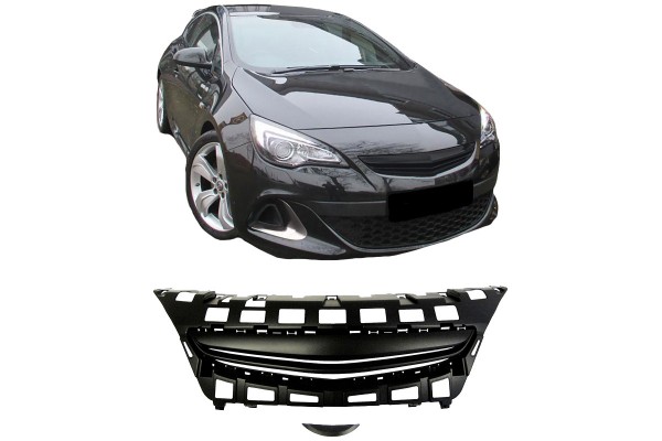 Μάσκα Για Opel Astra J 3D Gtc 12-15 Χωρίς Σήμα Μαύρη 1 Τεμάχιο