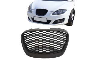 Μάσκα Για Seat Leon 1P / Altea 09-13 Κυψελωτή Χωρίς Σήμα Μαύρη 1 Τεμάχιο