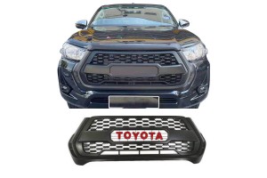 Μάσκα Για Toyota Hilux 21+ 4 Πορτο & 1,5 Cab Μαύρο Χρώμα