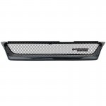Μάσκα Για Toyota Corolla 93-97 AE100 / AE101 Χωρίς Σήμα Μαύρη Γυαλιστερή Με Σίτα Αλουμινίου