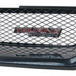 Μάσκα Για Toyota Corolla 93-97 AE100 / AE101 Χωρίς Σήμα Μαύρη Γυαλιστερή Με Σίτα Αλουμινίου