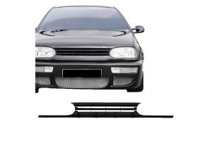 Μάσκα Για Vw Golf Iii (3) 93-98 VR6 Look Χωρίς Σήμα Μαύρη 1 Τεμάχιο