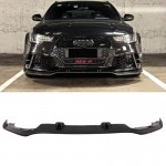 Μπροστινό Spoiler Για Audi A6 C7 4G RS6 11-18 Real Carbon 1 Τεμάχιο