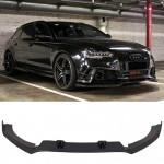 Μπροστινό Spoiler Για Audi A6 C7 4G RS6 11-18 Real Carbon 1 Τεμάχιο