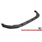 Μπροστινό Spoiler Για Audi A3 8Y 2020+ S3 & S-Line + Flaps Γυαλιστερό Μαύρο Maxton Design
