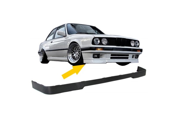 Μπροστινό Spoiler Για Bmw 3 E30 89-94 Από Abs Πλαστικό 1 Τεμάχιο