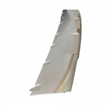 Skid Plate Εμπρός Προφυλακτήρα Για Bmw X1 F48 15-19 X-Line Look Ασημί 1 Τεμάχιο