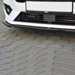 Μπροστινό Spoiler Για Ford Fiesta mk8 17+ St & St Line Έκδοση Glossy Black Maxton Design 1 Τεμάχιο