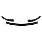 Μπροστινό Spoiler Για Mercedes-Benz E-Class W213 S213 C238 A238 Facelift (2020-Up) Amg Line Μαύρο Γυαλιστερό 3 Τεμάχια