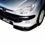 Μπροστινά Spoiler Δεξιά & Αριστερά Για Peugeot 206 98-13 Από Abs Πλαστικό 2 Τεμάχια