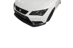 Μπροστινό Spoiler Για Seat Leon 3 (5F) 13-17 Pre-Facelift Από Abs Πλαστικό Μαύρο Γυαλιστερό 1 Τεμάχιο