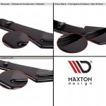 Μπροστινό Spoiler Για Skoda Octavia 3 (5E) 13-20 Glossy Black Maxton Design 1 Τεμάχιο