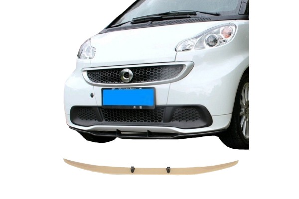 Μπροστινό Spoiler Για Smart Fortwo 451 07-14 Brabus Look Από Abs Πλαστικό 1 Τεμάχιο