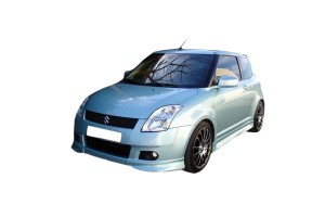Μπροστινά Spoiler Δεξιά & Αριστερά Για Suzuki Swift 05-10 Από Abs Πλαστικό 2 Τεμάχια