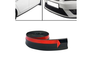 Μπροστινό Spoiler Universal Rdx Lip Safe & Style 2500mm X 6mm 1 Τεμάχιο