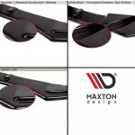 Μπροστινό Spoiler Για Vw Golf Vii (7) 12-17 Standard Έκδοση Glossy Black V.1 Maxton Design 1 Τεμάχιο