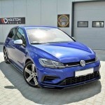 Μπροστινό Spoiler Για Vw Golf Vii (7.5) 17-20 R Έκδοση Glossy Black V.2 Maxton Design 1 Τεμάχιο