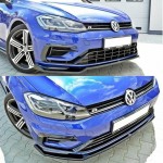 Μπροστινό Spoiler Για Vw Golf Vii (7.5) 17-20 R Έκδοση Glossy Black V.2 Maxton Design 1 Τεμάχιο