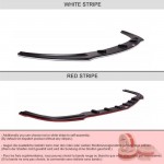 Μπροστινό Spoiler Για Vw Golf Vii (7.5) 17-20 R Έκδοση Glossy Black V.2 Maxton Design 1 Τεμάχιο