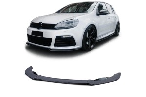 Μπροστινό Spoiler Για Vw Golf Vi (6) 08-12 R20 Από Abs Πλαστικό Μαύρο Γυαλιστερό 3 Τεμάχια