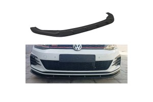 Μπροστινό Spoiler Για Vw Golf Vii (7.5) 17-20 Gti Έκδοση Μαύρο Γυαλιστερό Χρώμα Από Abs Πλαστικό Α Ποιότητα