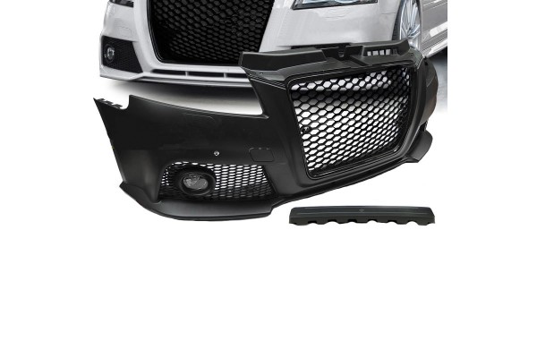 Μπροστινός Προφυλακτήρας Για Audi A3 8P 08-12 Facelift RS3 Look Με Μαύρη Μάσκα Made In Taiwan